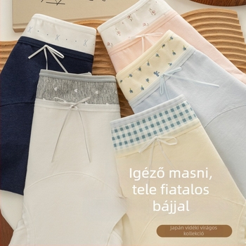 Oxygen Girl antibakteriális női pamut boxer-briefs, hosszított és széles ágyékrésszel, nagy méret