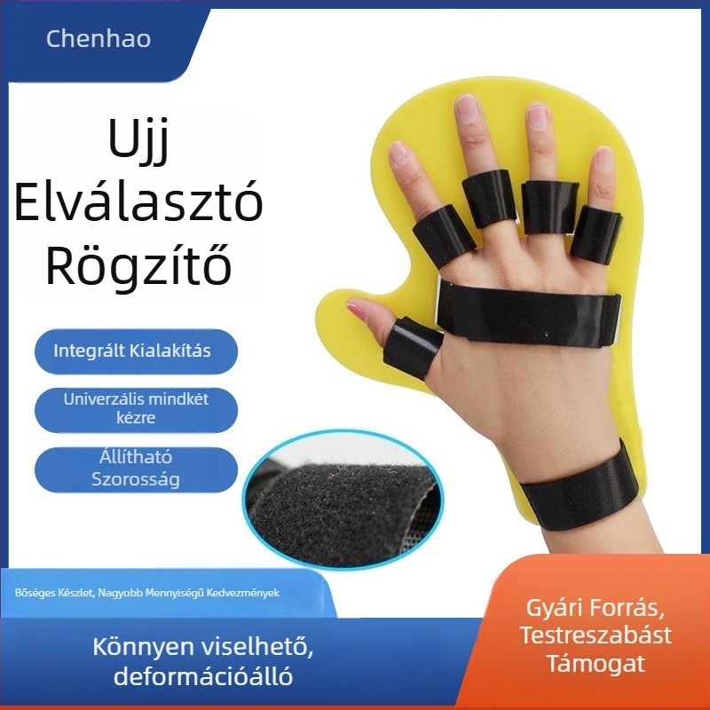 Öt ujjas kézortózis – stroke utáni rehabilitációs eszköz