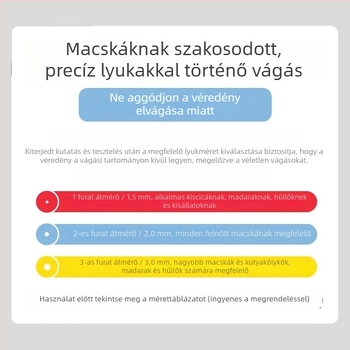Macska- és kutya körömvágó – karcolás elleni védőeszköz, kezdőknek
