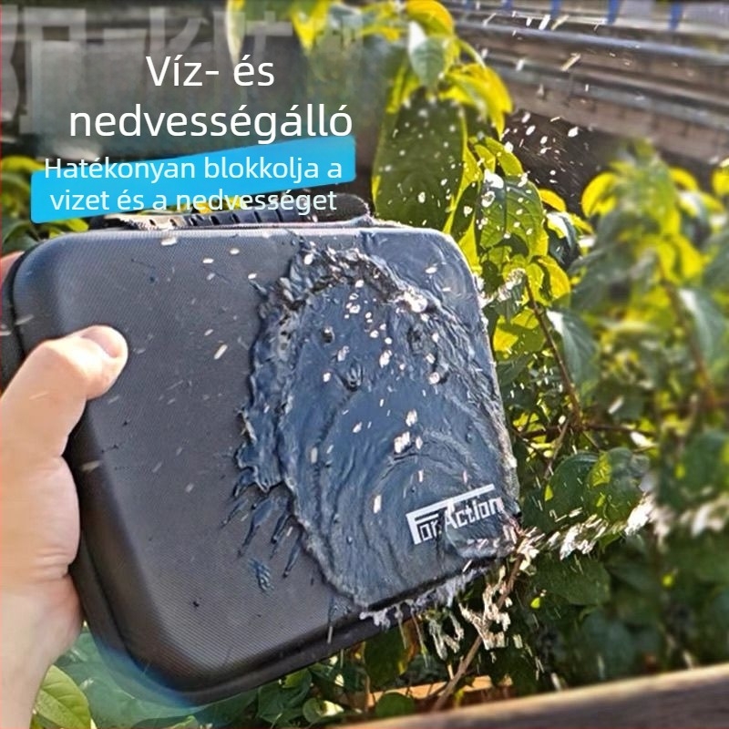 DJI Action 5 Pro/4/3 Kamera – teljes felvételi készlet kiegészítőkkel és tároló táskával, vízálló és ütésálló, hordozható utazáshoz