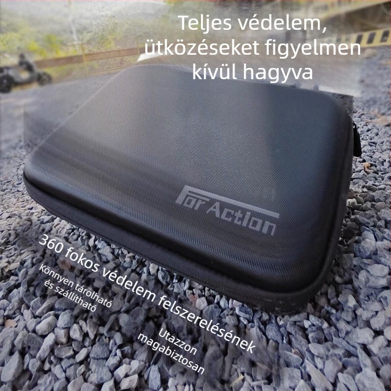 DJI Action 5 Pro/4/3 Kamera – teljes felvételi készlet kiegészítőkkel és tároló táskával, vízálló és ütésálló, hordozható utazáshoz