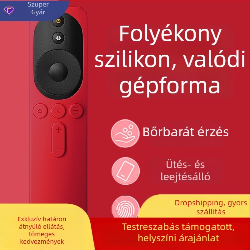 Xiaomi TV távirányítóhoz készült szilikon védőtok, 4A/4C, por- és ütésálló