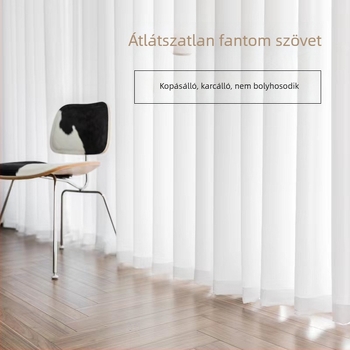 Phantom féláteresztő függönyök, fényáteresztők, de nem átlátszóak, ablakfüggöny anyag nappaliba, erkélyre és hálószoba elválasztásához