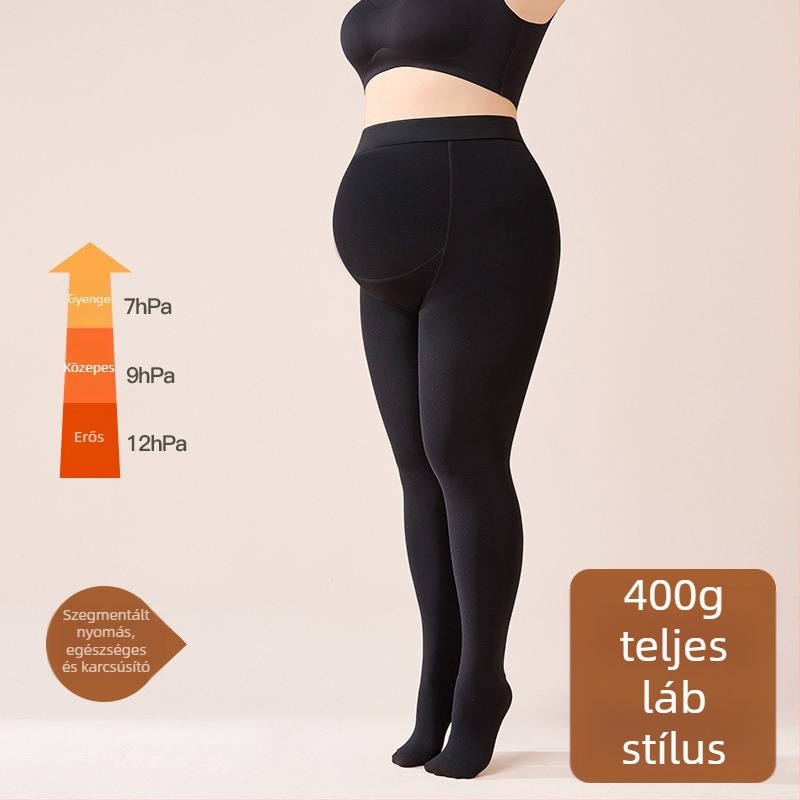 Kismama leggings fleece-betétes, tavasz–őszre, 2026 új stílus, meleg téli leggings