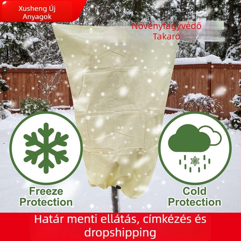 Növények fagykár elleni védő takaró – nem szőtt anyagból, kültéri fagykár elleni és rovarvédelem