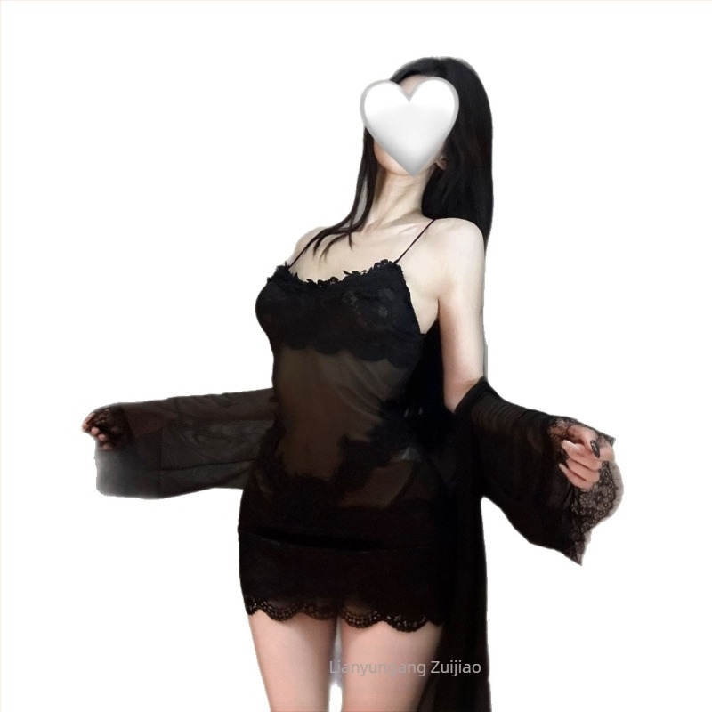 Lila áttetsző csipke-háló patchwork bodycon ruha, ujjatlan