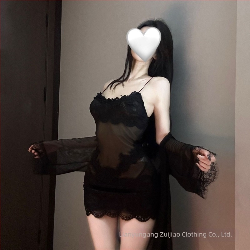 Lila áttetsző csipke-háló patchwork bodycon ruha, ujjatlan