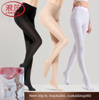 Langsha velúr nude harisnyanadrág 50D/80D/120D tavasz–ősz, anti-snag, bőr sima hatás, külső viselet