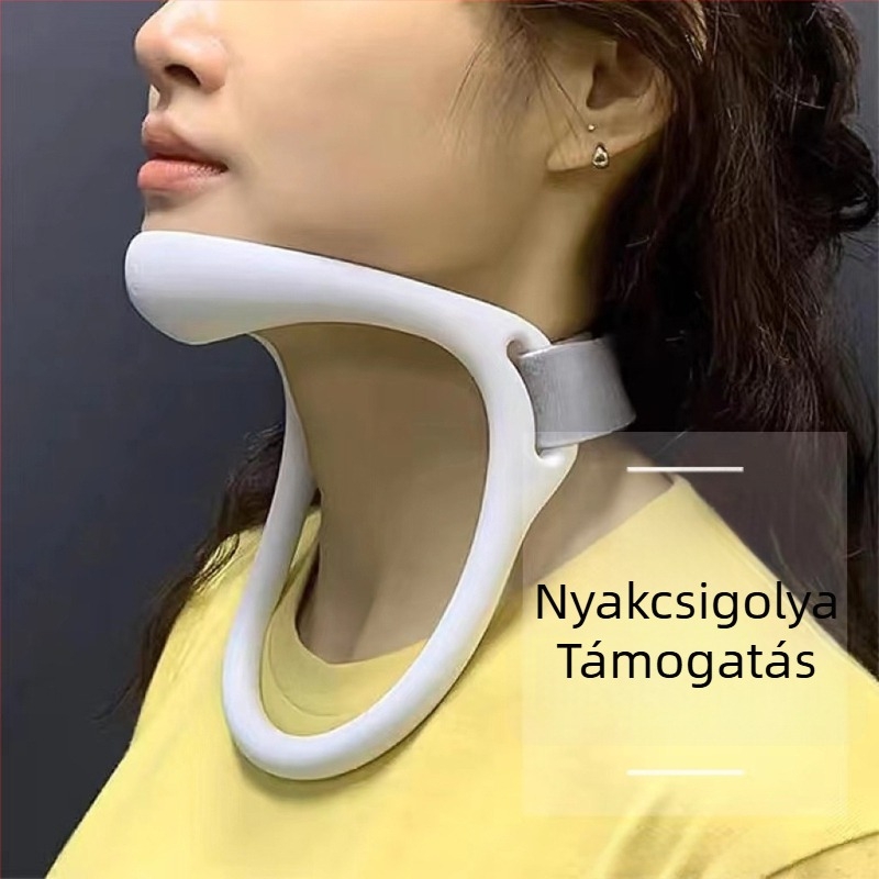 Nyakmerevítő a testtartás javítására — megakadályozza a fej előre billenését, gyerekeknek házi feladat közben és telefonhasználat közben.