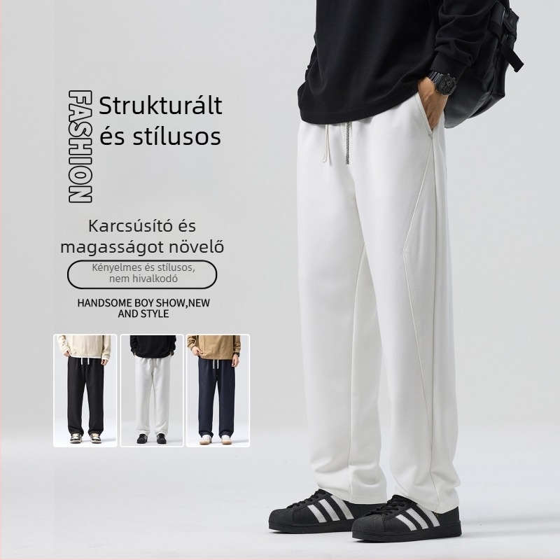 Pepp Step férfi farmernadrág tavasz–őszre, laza szabású, egyenes szárú, mindennapi viselet