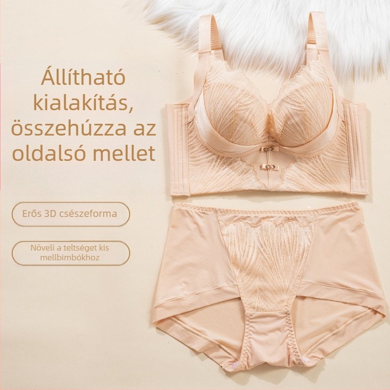 Állítható melltartó kis méretű keblekhez, emelés és formázás, alsónemű készlet
