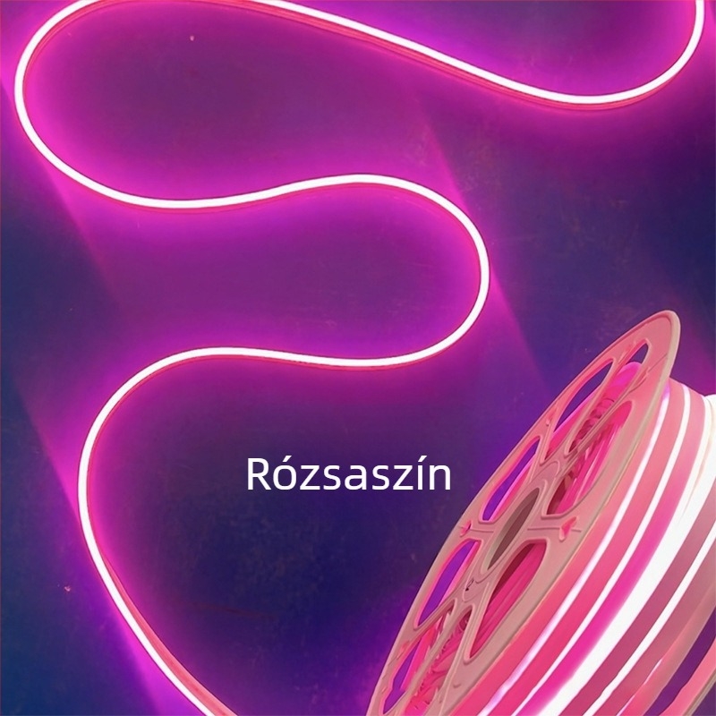 LED-szalag 816, egyoldalú fénykibocsátású, kültéri vízálló, rugalmas neonfénycsík környezeti világításhoz, 220V/110V