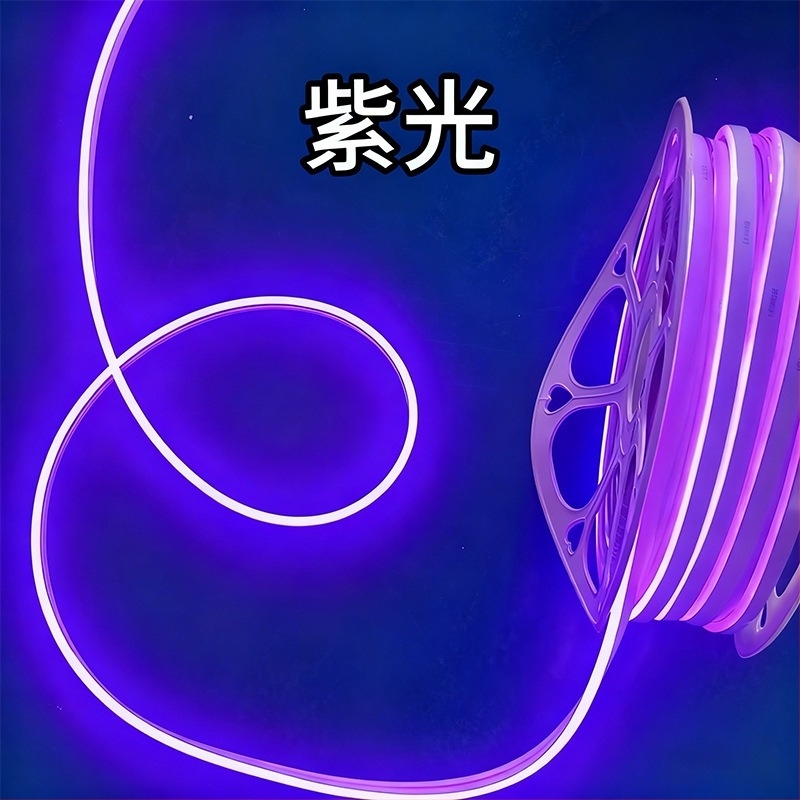 LED-szalag 816, egyoldalú fénykibocsátású, kültéri vízálló, rugalmas neonfénycsík környezeti világításhoz, 220V/110V