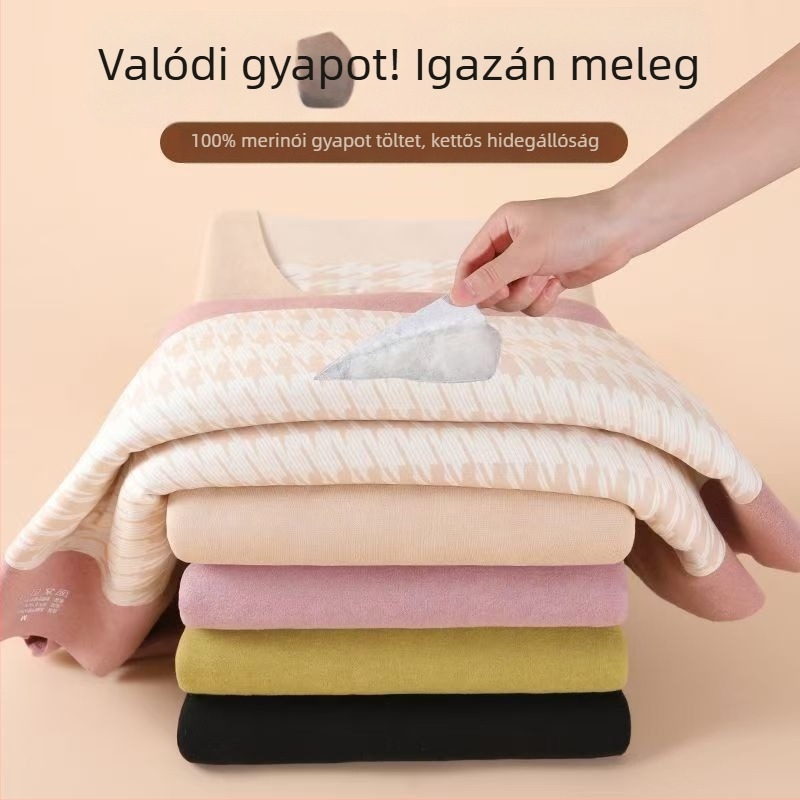 Derong bársony termo mellény, uniszex, extra vastag, két rétegű téli meleghez