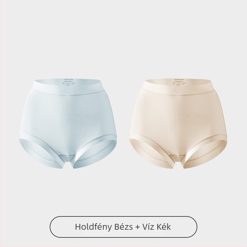 Jingqi terhesnői fehérnemű, nagy méret, a terhesség korai–késő szakaszaira; mulberry selyem, antibakteriális ágyéki bélés, Modal