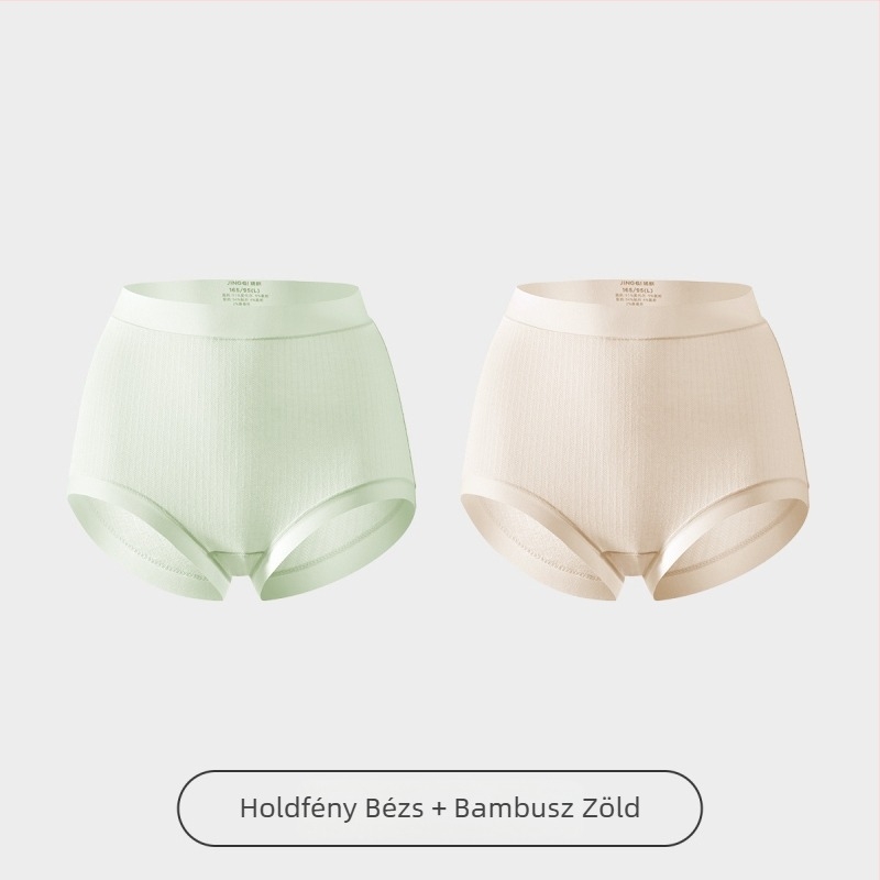 Jingqi terhesnői fehérnemű, nagy méret, a terhesség korai–késő szakaszaira; mulberry selyem, antibakteriális ágyéki bélés, Modal