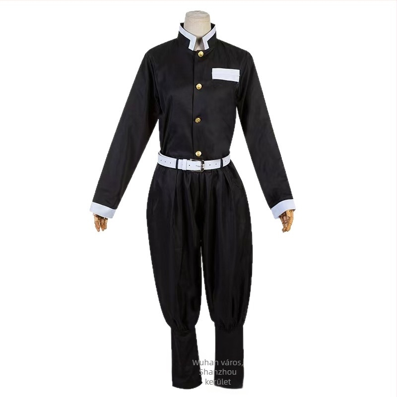 Demon Slayer Kimetsu no Yaiba női cosplay kosztüm Haori puffos ujjakkal