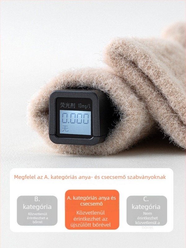 Flízes béléses vastag zokni babáknak, középmagas szárú, tavasz–ősz–télre; uniszex; 0–12 hónap és 3 évig