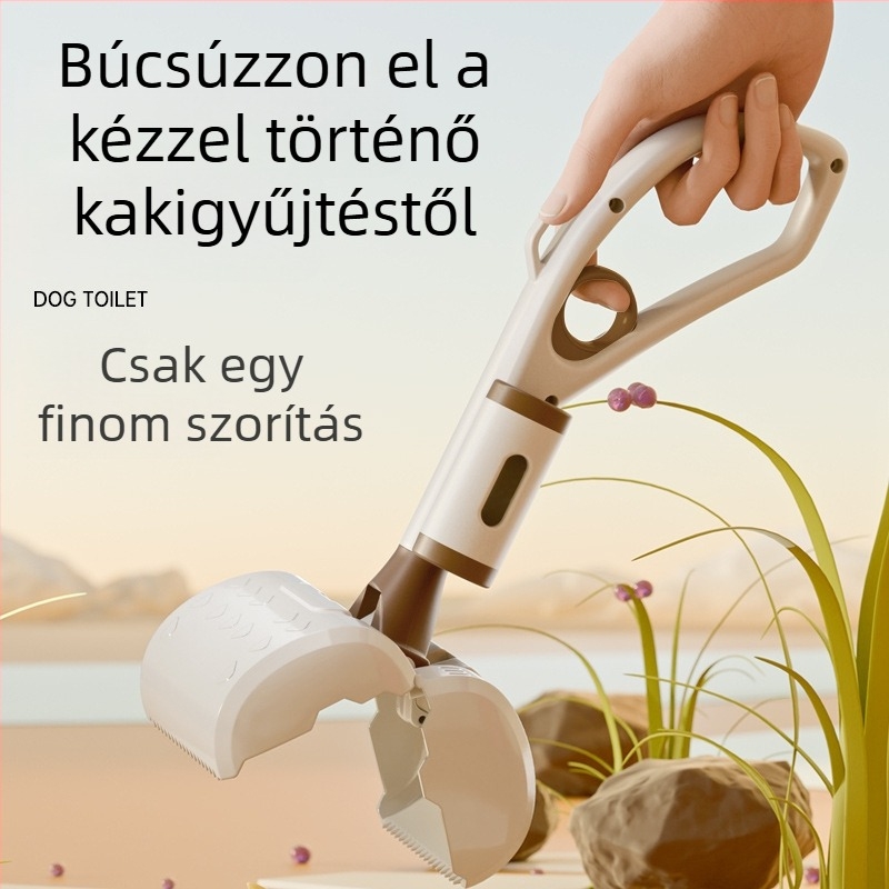 Hordozható kutyapiszok felszedő eszköz sétáltatáshoz, macskáknak és kutyáknak