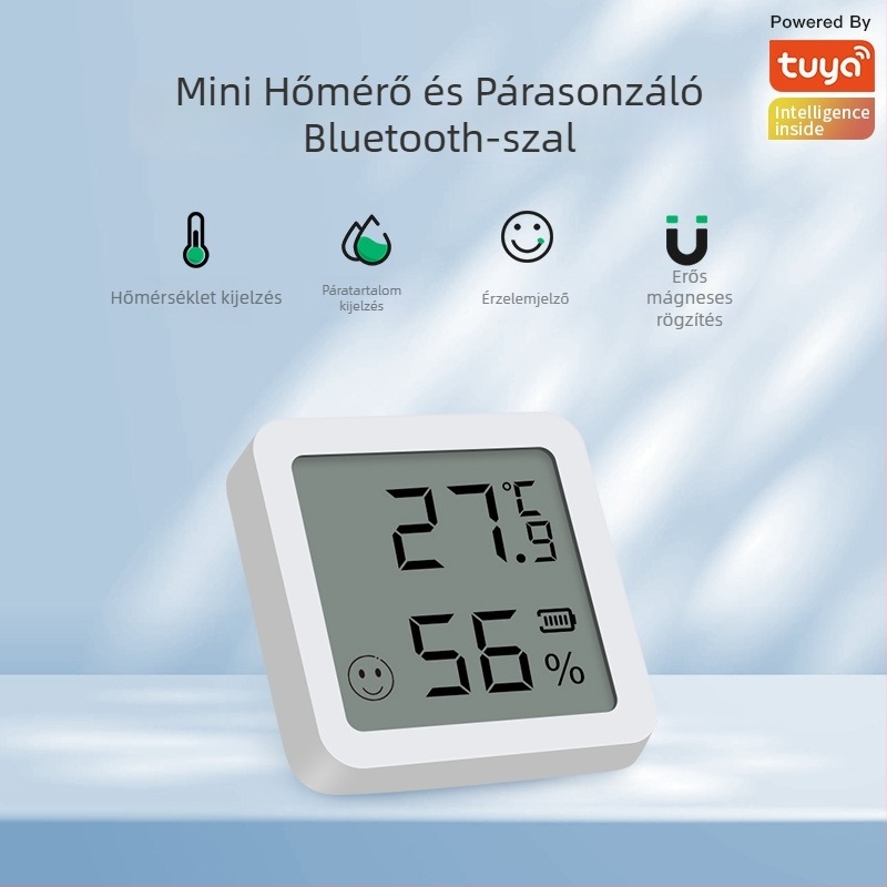 Tuya Smart Bluetooth hőmérséklet- és páratartalom-szenzor