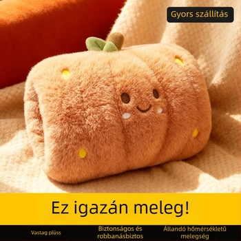 2025-ös új elektromos forróvíz palack kézmelegítő — robus PVC burkolat, 50W, 220V, téli melegítés