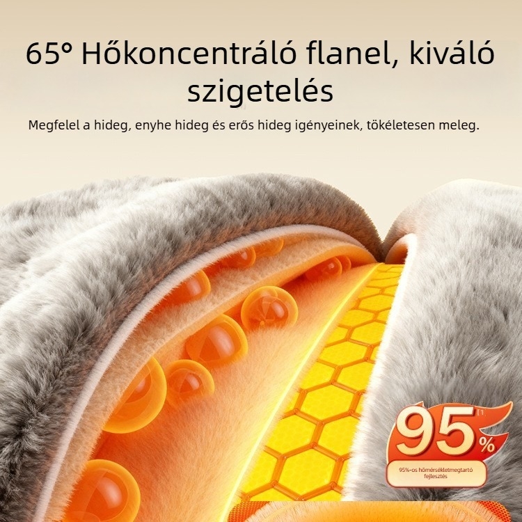 2025-ös új elektromos forróvíz palack kézmelegítő — robus PVC burkolat, 50W, 220V, téli melegítés