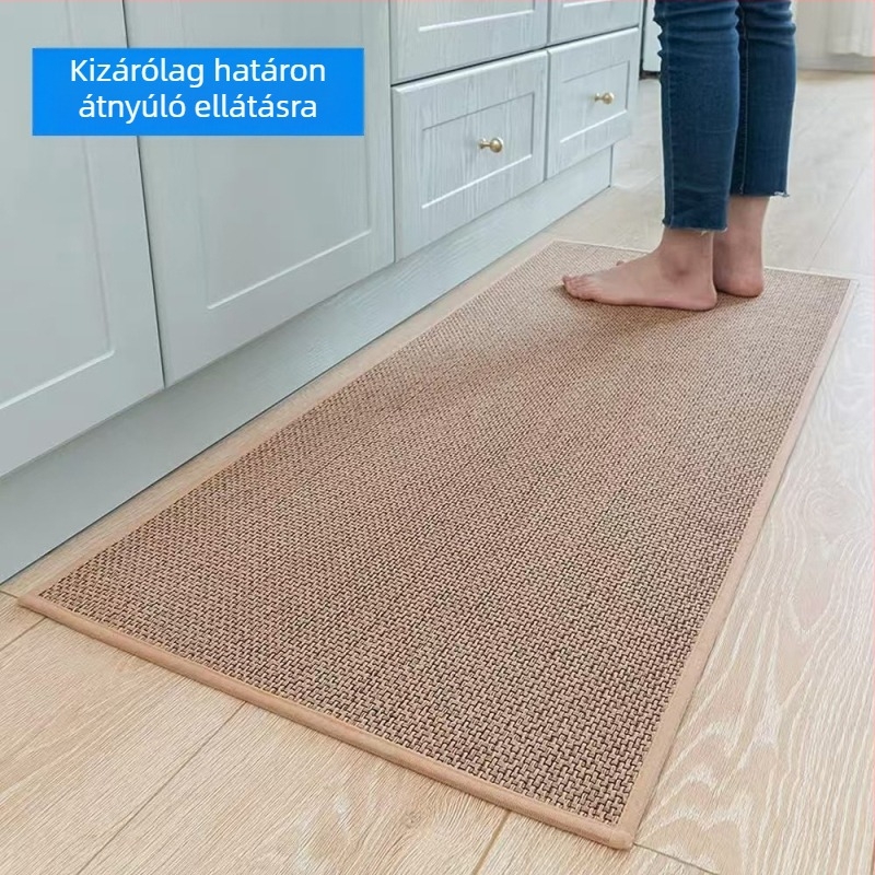Chenille konyha- és fürdőszobai futó szőnyeg, nedvszívó, vízálló, vastag hátoldallal