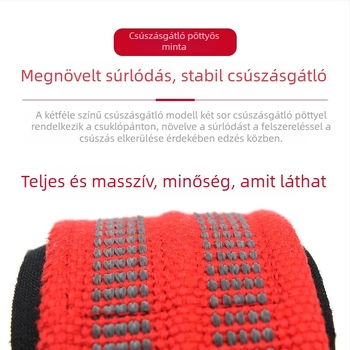 AOLIKES edzéscsuklópánt csúszásmentes fogással, húzásokhoz és felhúzásokhoz