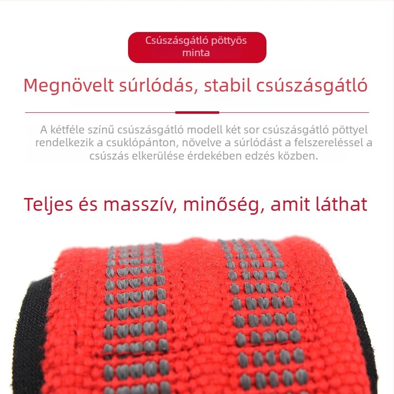 AOLIKES edzéscsuklópánt csúszásmentes fogással, húzásokhoz és felhúzásokhoz