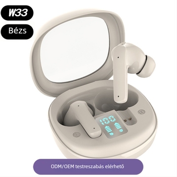 G08 átlátszó TWS vezeték nélküli Bluetooth fülhallgatók, hosszú akkumulátor-ideje, magánmodell, sport és zene