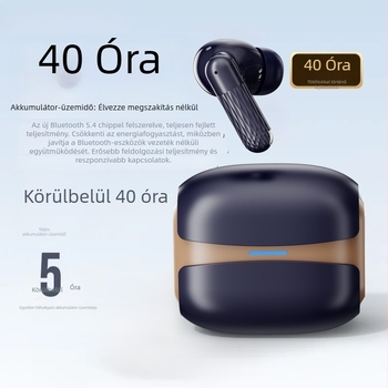 W919 vezeték nélküli Bluetooth fülhallgatók kettős mikrofonnal hívásokhoz, TWS sztereó fülhallgatók, Bluetooth 5.4, e-sport stílusú