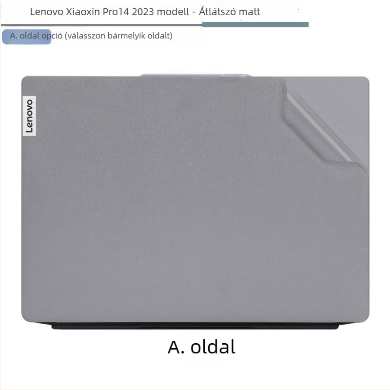 Lenovo Pro14 14 hüvelykes laptophoz – külső borítás fóliája és matricaszett (2024)