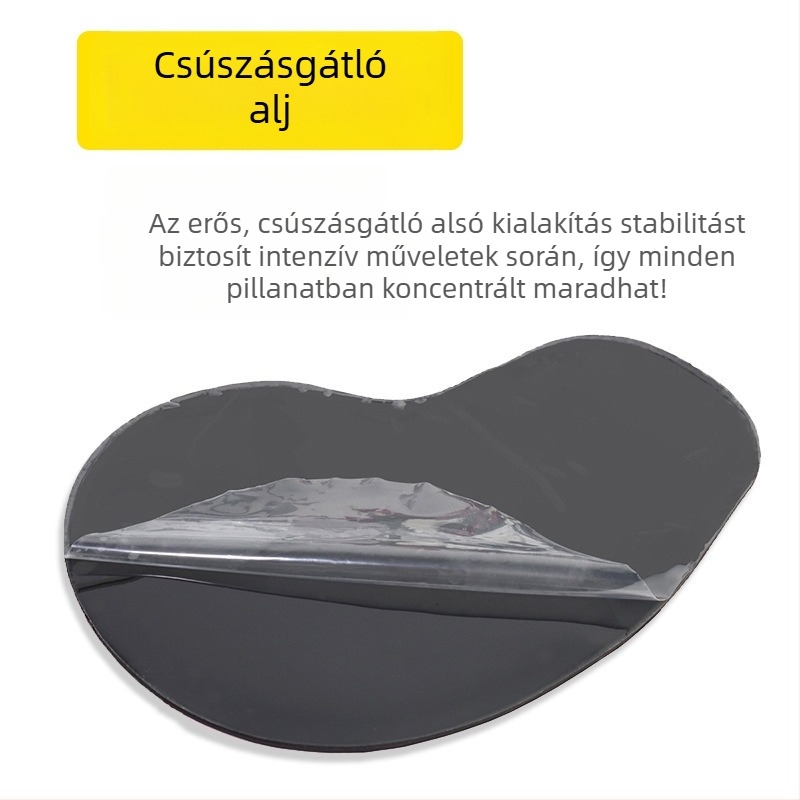 3D szilikon csuklóegérpad, testre szabható képekkel, puha és kényelmes