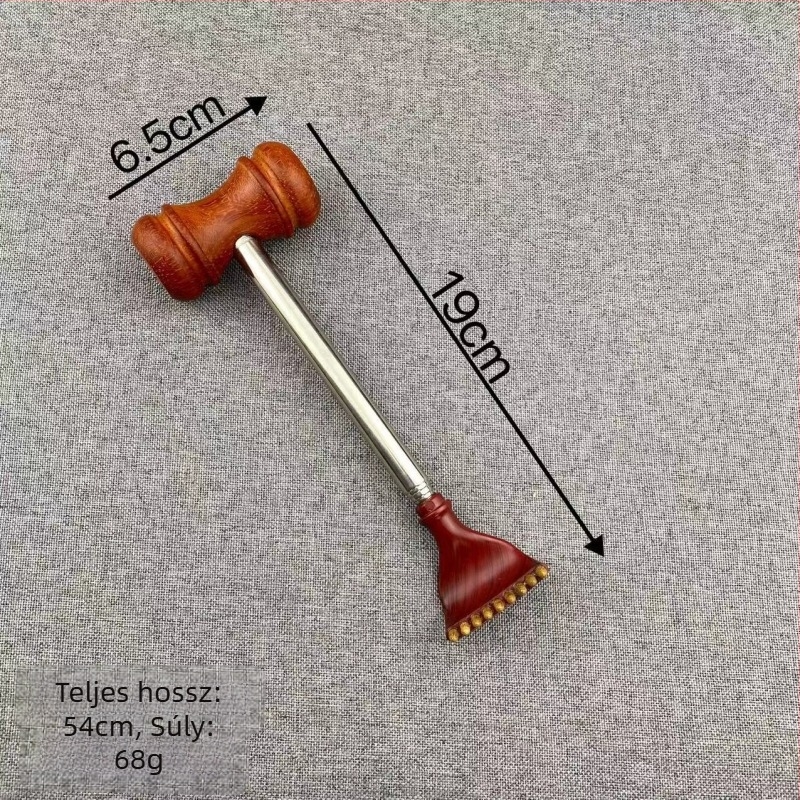 Hosszabbítható fa hátmasszírozó purple sandalwood, red sandalwood, chicken-wing wood és rosewood