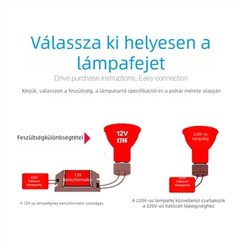 LED pohár alakú mennyezeti lámpa GU10/MR11/MR16, 220V/12V, üvegből, dimmelhető, 60 LED, 3000K/6000K, 36° fénysugár, CRI 95, IP65