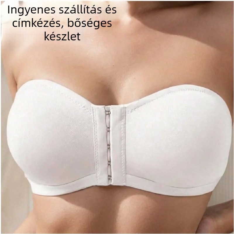 Nylon melltartó-cső felső – légáteresztő, varrat nélküli, teljes kosár, vékony formázott kosár