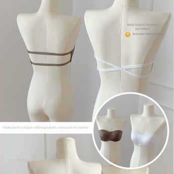 Szatén-nailon melltartó, levehető dupla vállpántokkal, teljes kosár, vékonyan formázott kosár, merevítő nélkül