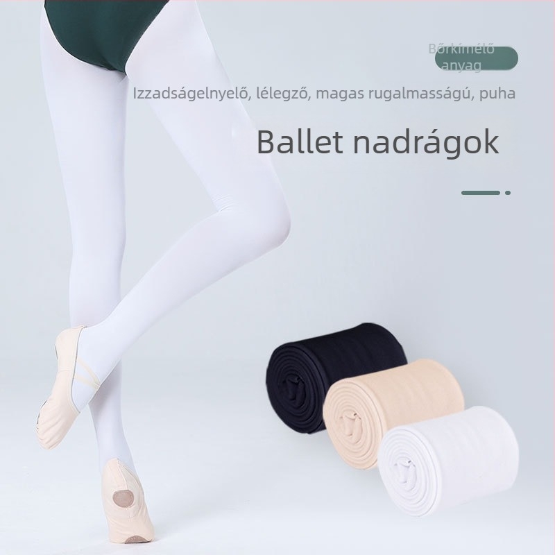 Modern táncruha nylonból, zokni-dresz – 30% nylon keverék, felnőtt női, egész éves színpadi viselet balettel, hastánccal, latin és társastánc