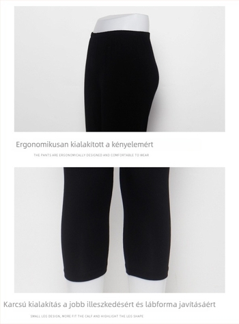 Modern tánc edző nadrág nőknek – Lycra anyag, 95% pamut, bélés Lycra 5% spandex, alkalmas balethez, belly dance és latin tánc számára
