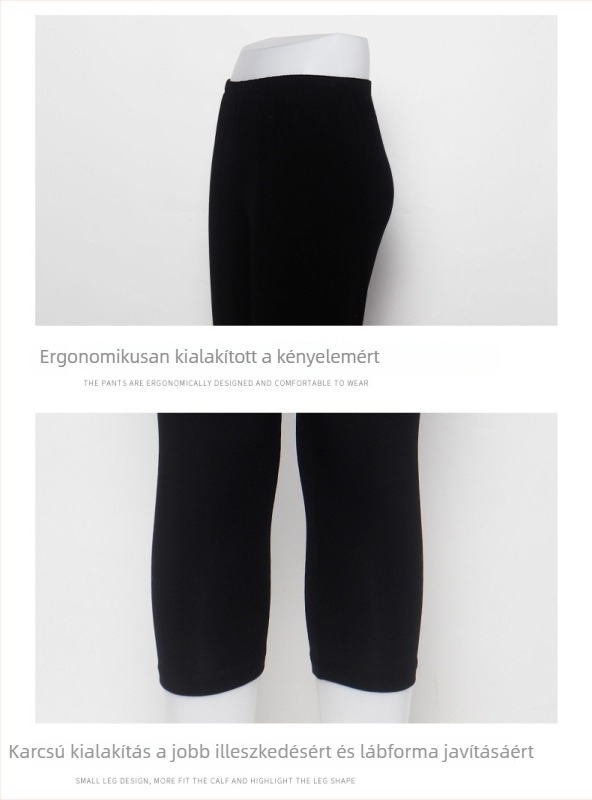 Modern tánc edző nadrág nőknek – Lycra anyag, 95% pamut, bélés Lycra 5% spandex, alkalmas balethez, belly dance és latin tánc számára