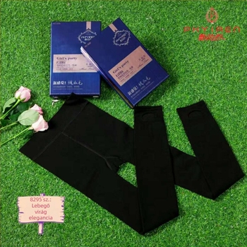 Piaohua Yiren 8295 Női pamut leggings fleece béléssel, gusset-tel, 240 g, puha és finom