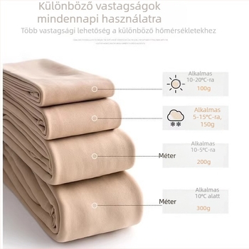 Férfi termikus leggings polár béléssel, vastag, szoros, alsó réteg