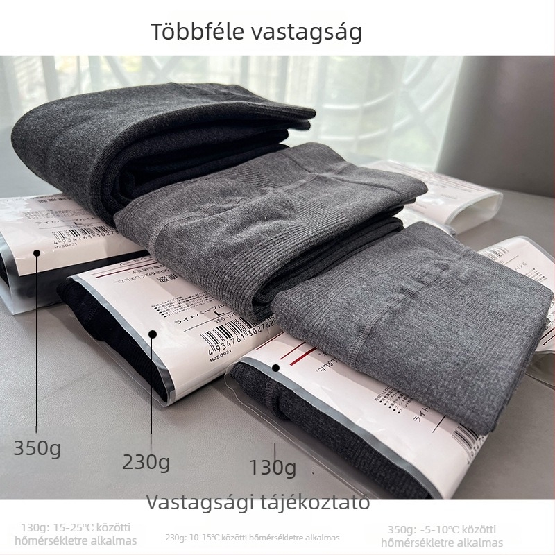 Pamut harisnyanadrág függőleges csíkokkal, magas derékkal, karcsúsító hatás – Leggings sorozat