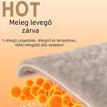 Termikus nadrág nőknek és férfiaknak, fleece-béléssel, ultra vastag, poliészter-elasztán keverék, egyszínű, melegen tart, egyenes szabású, Ősz 2025