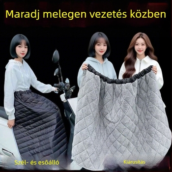 Szélvédő takaró elektromos járművekhez, polipropilén anyagból, japán stílus, univerzális használat