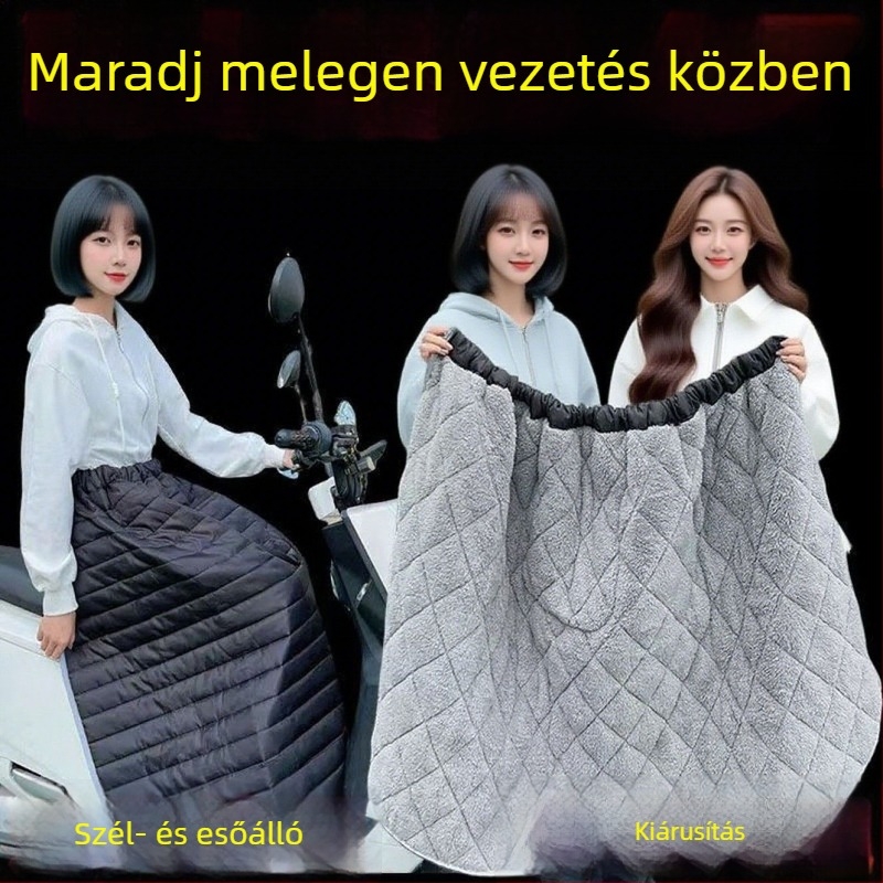 Szélvédő takaró elektromos járművekhez, polipropilén anyagból, japán stílus, univerzális használat