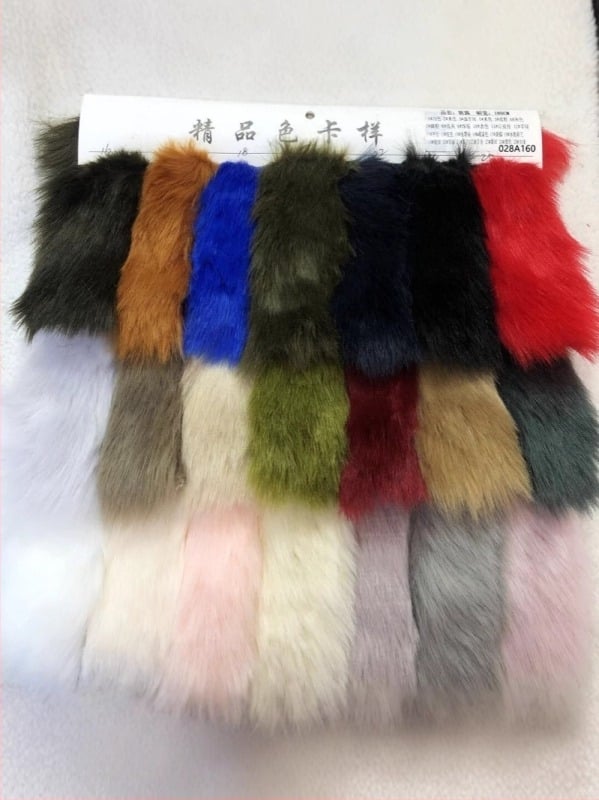 Női műszőrme kabát – kerek nyakú, 3/4-es ujjú, rock stílus, 2025 tavasza