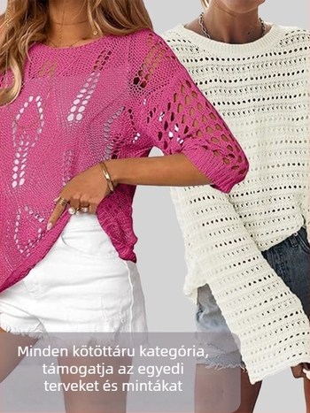Női kötött pulóverek és kardigánok őszre és télre
