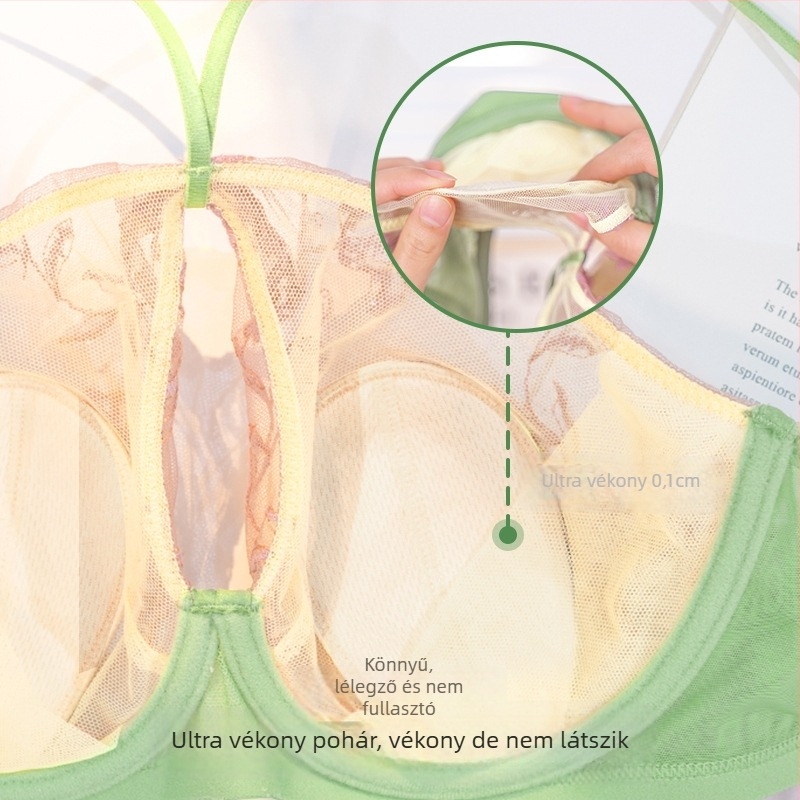 Nyakhoz kötött melltartó halter pántokkal, kosarak nyúlfül formájú, vékony formázott kosár, fő anyag: nejlon, hátul három sor kapocs