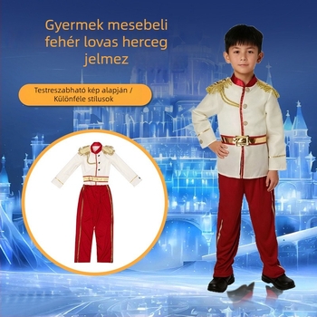 Gyermekeknek szóló Halloween-színpadi jelmez: mesés herceg, fiúknak